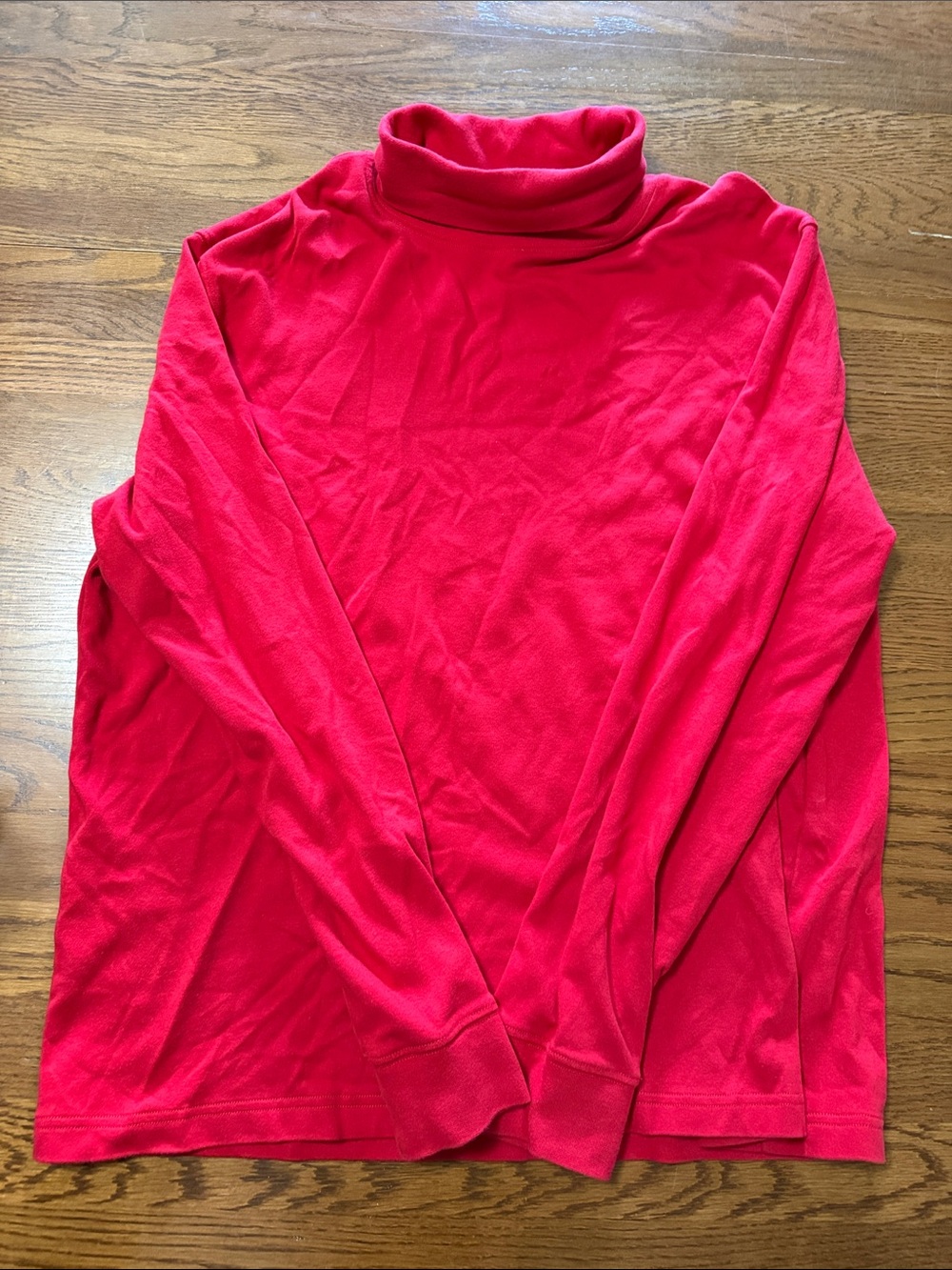 St. John's Bay Red Men's Turtleneck Sweater